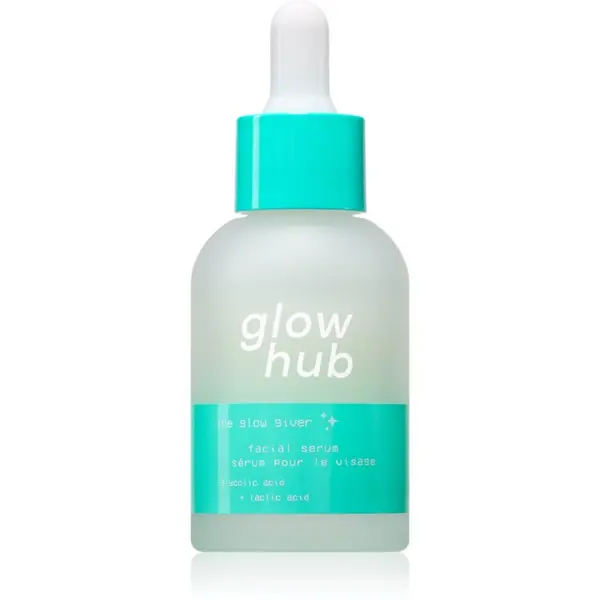 Glow Hub Glow Hub The Glow Giver posvjetljujući serum za lice sadrži glikolnu kiselinu 30 ml