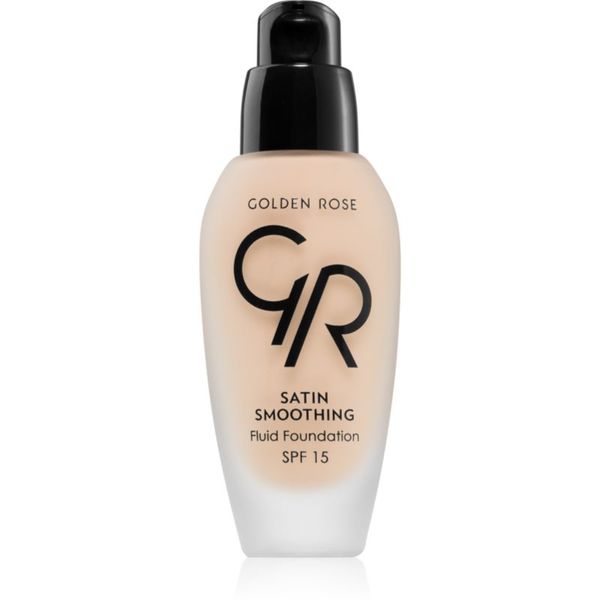 Golden Rose Golden Rose Satin Smoothing dugotrajni tekući puder SPF 15 nijansa 22 34 ml