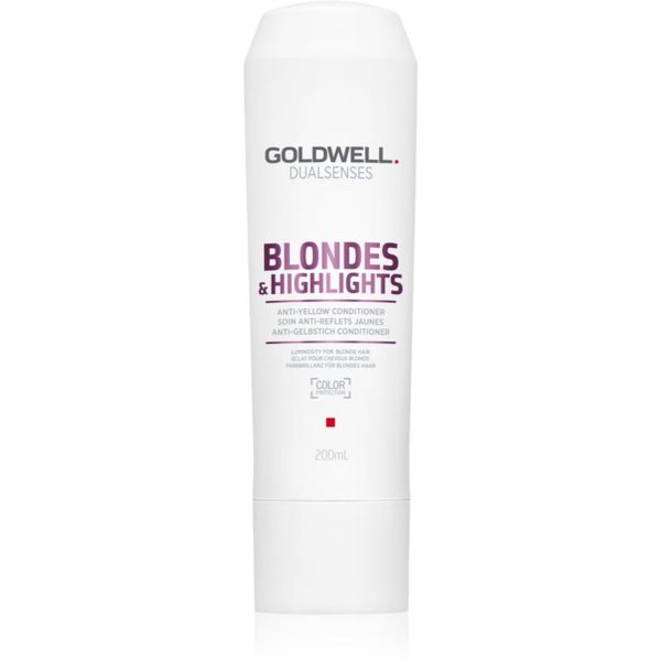 Goldwell Goldwell Dualsenses Blondes & Highlights regenerator za plavu kosu neutralizirajući žuti tonovi 200 ml