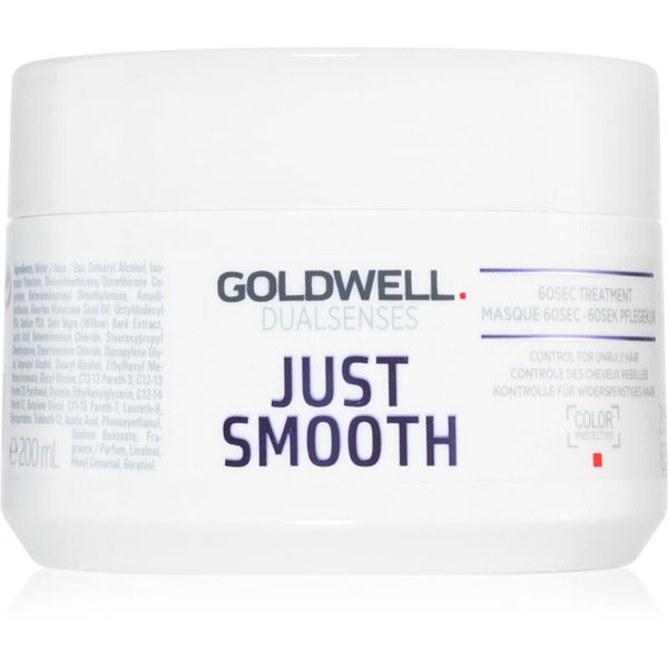 Goldwell Goldwell Dualsenses Just Smooth maska za zaglađivanje za neposlušnu kosu 200 ml