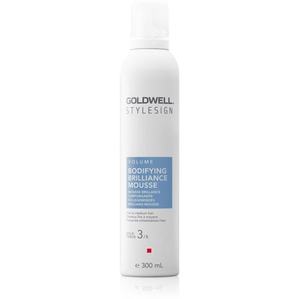 Goldwell Goldwell StyleSign Bodifying Brilliance Mousse fiksator za povećanje volumena kose - medium za blistavi sjaj 300 ml