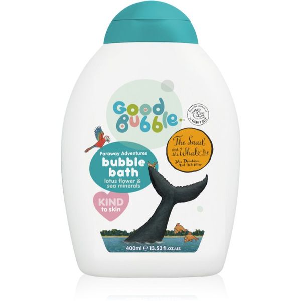 Good Bubble Good Bubble Snail & the Whale Bubble Bath pjena za kupanje za djecu Lotus Flower & Sea Minerals 400 ml
