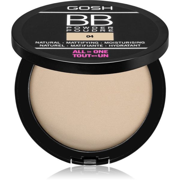 Gosh Gosh BB matirajući puder nijansa 04 Beige 6.5 g