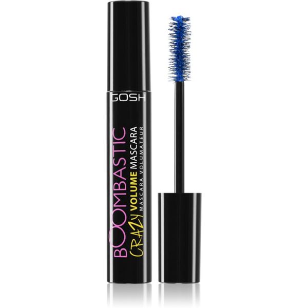 Gosh Gosh Boombastic maskara za volumen i uvijanje trepavica nijansa 002 Crazy Blue 13 ml