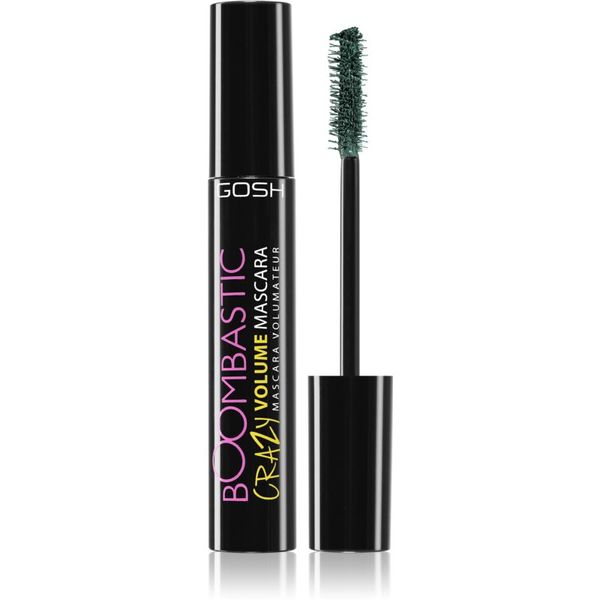Gosh Gosh Boombastic maskara za volumen i uvijanje trepavica nijansa 003 Olive Green 13 ml