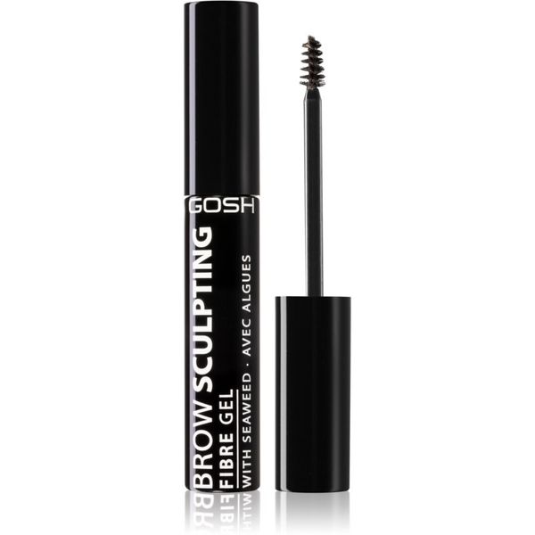 Gosh Gosh Brow Sculpting Fibre Gel gel za obrve sa četkicom nijansa 002 Chestnut
