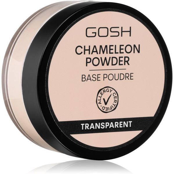Gosh Gosh Chameleon transparentni puder u prahu s mat efektom nijansa Transparent 8 g