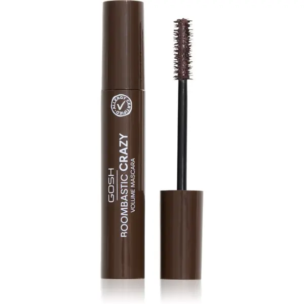GOSH COPENHAGEN GOSH COPENHAGEN Boombastic maskara za volumen i uvijanje trepavica nijansa 005 Chocolate Brown 13 ml