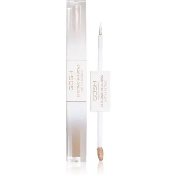 GOSH COPENHAGEN GOSH COPENHAGEN Eyeconic Shadows tekuće sjenilo za oči 2 u 1 nijansa 001 Basic B 1.5 ml
