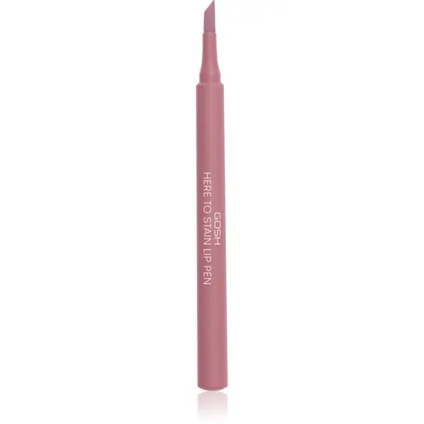 GOSH COPENHAGEN GOSH COPENHAGEN Here To Stain Lip Pen olovka za usne za dugotrajni efekt nijansa 008 Ruby Stain 1 ml