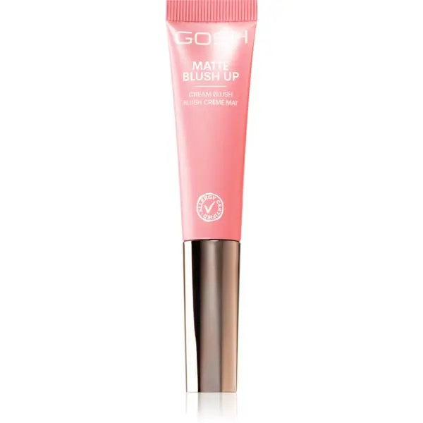 GOSH COPENHAGEN GOSH COPENHAGEN Matte Blush Up tekuće rumenilo s mat efektom nijansa 002 Dusty Rose 14 ml