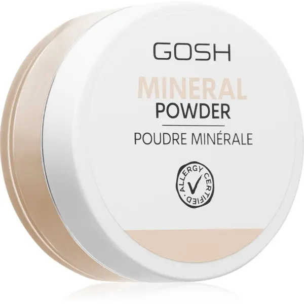 GOSH COPENHAGEN GOSH COPENHAGEN Mineral Powder mineralni puder nijansa 004 Natural 8 g