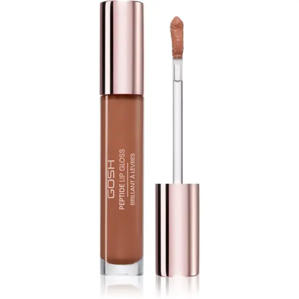 GOSH COPENHAGEN GOSH COPENHAGEN Peptide Lip Gloss sjajilo za usne s peptidima nijansa 007 Chocolate Mousse 7 ml