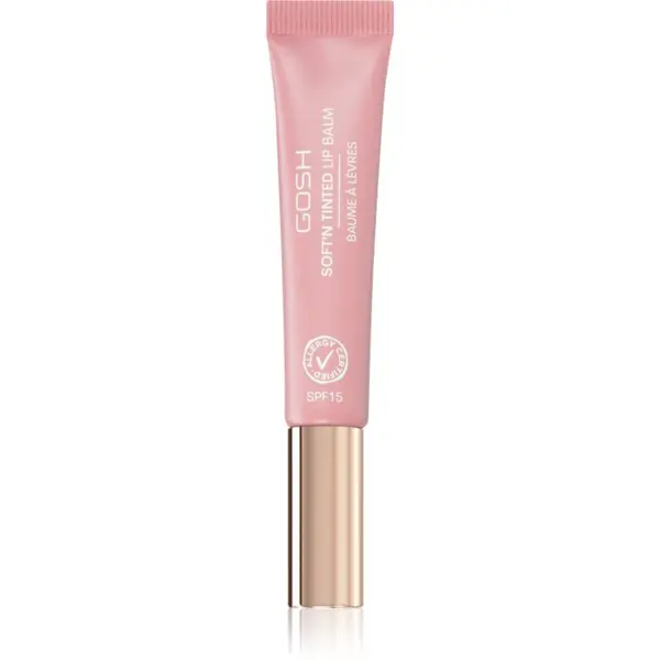 GOSH COPENHAGEN GOSH COPENHAGEN Soft`n Tinted balzam za toniranje usana SPF 15 nijansa 004 Vintage Rose 8 ml