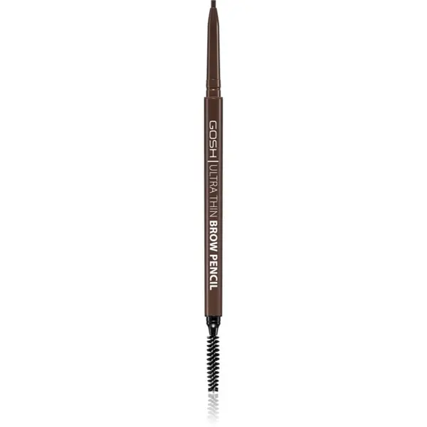 GOSH COPENHAGEN GOSH COPENHAGEN Ultra Thin precizna olovka za obrve sa četkicom nijansa 003 Dark Brown 0.35 g