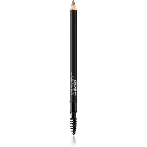 Gosh Gosh Eyebrow olovka za obrve sa četkicom nijansa 005 Dark Brown 1.2 g