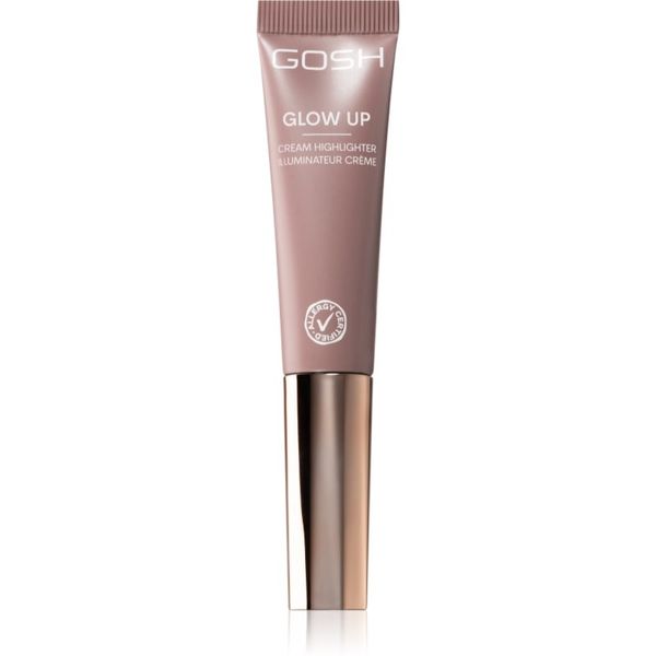 Gosh Gosh Glow Up kremasti highlighter nijansa 001 Pearl 14 ml