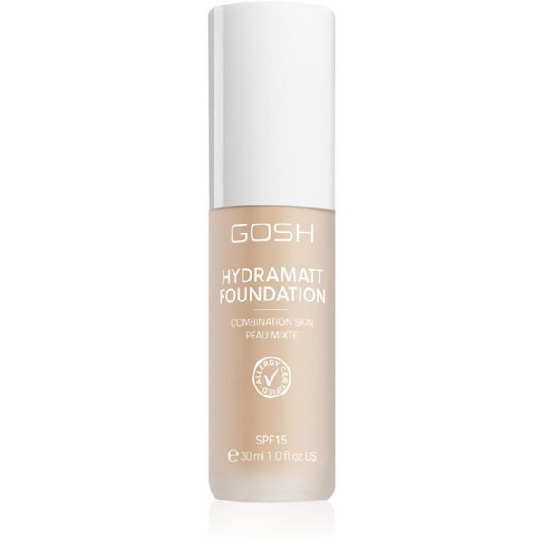 Gosh Gosh Hydramatt blagi hidratantni make-up s mat efektom nijansa 004R Light 30 ml