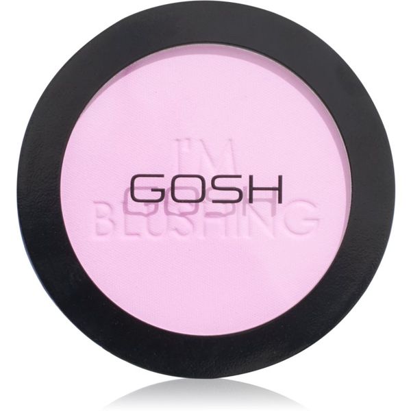 Gosh Gosh I'm Blushing puder- rumenilo nijansa 005 Shocking Pink 5,5 g