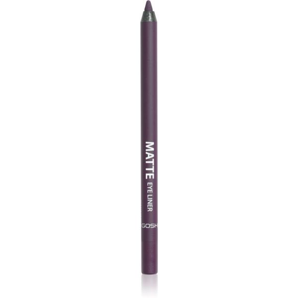 Gosh Gosh Matte olovka za oči s mat efektom nijansa 019 Dusty Violet 1.2 g