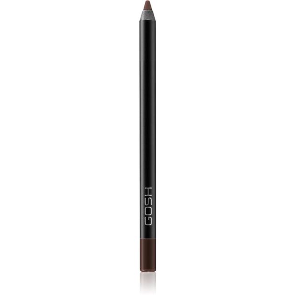 Gosh Gosh Velvet Touch dugotrajna olovka za oči nijansa Truly Brown 1.2 g