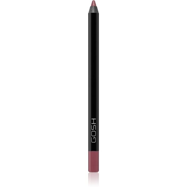 Gosh Gosh Velvet Touch vodootporna olovka za usne nijansa 009 Rose 1,2 g
