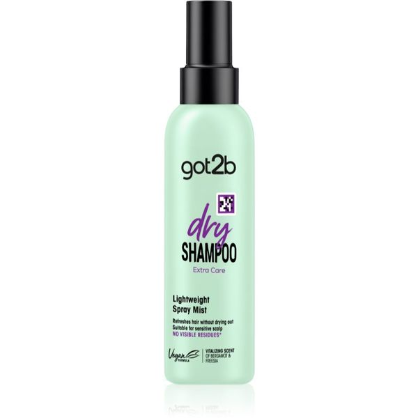 got2b got2b Fresh it Up Extra Care nježan suhi šampon parfemi Bergamot & Freesia 150 ml