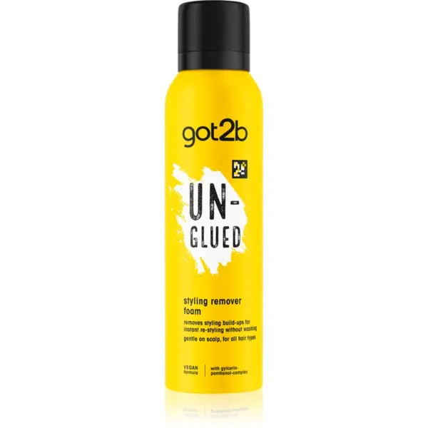 got2b got2b Un-glued Styling Remover Foam pjena za čišćenje za kosu 150 ml