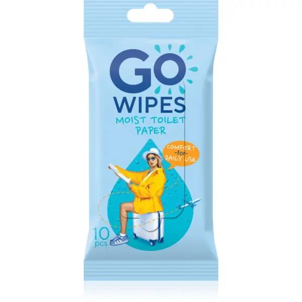 GoWipes GoWipes Comfort vlažni toaletni papir 10 kom