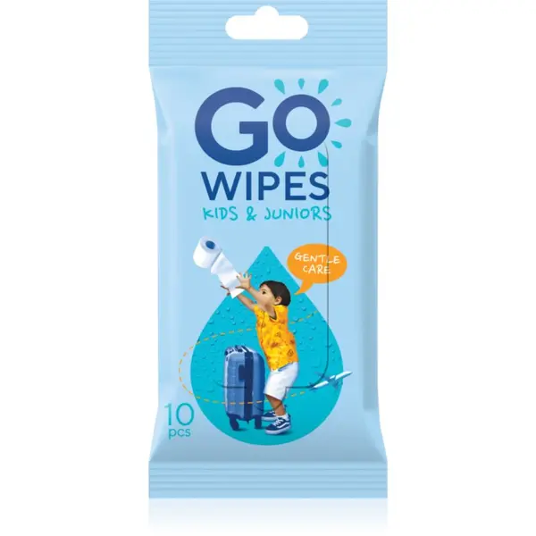 GoWipes GoWipes For Kids & Juniors vlažni toaletni papir za djecu 10 kom