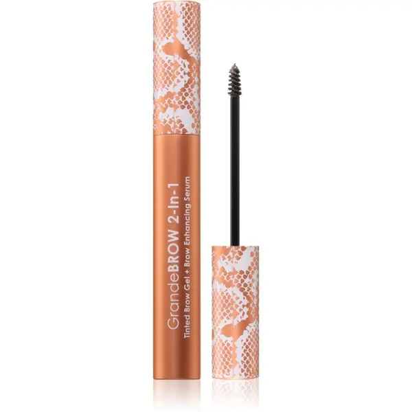 Grande Cosmetics Grande Cosmetics GrandeBrow tónovací gel na obočí se sérem nijansa Medium 3.5 ml