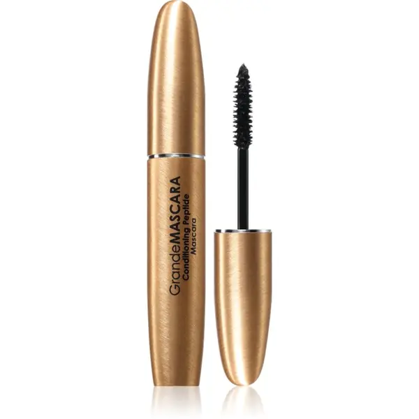 Grande Cosmetics Grande Cosmetics GrandeMascara njegujuća maskara za volumen i uvijanje trepavica nijansa Black 5.6 g