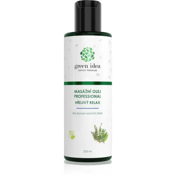Green Idea Green Idea Massage oil warm relaxation ulje za masažu 200 ml