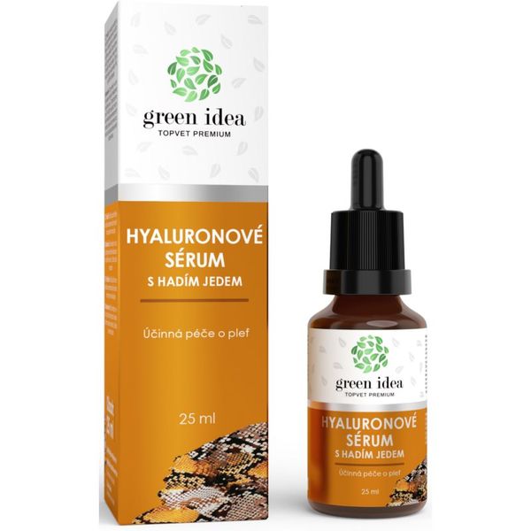 Green Idea Green Idea Topvet Premium Hyaluronic serum with snake venom serum za lice za zrelu kožu lica 25 ml