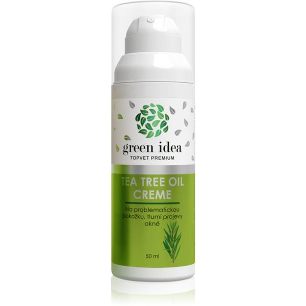 Green Idea Green Idea Topvet Premium Tea Tree Oil Creme regenerirajuća dnevna krema za problematično lice, akne 50 ml