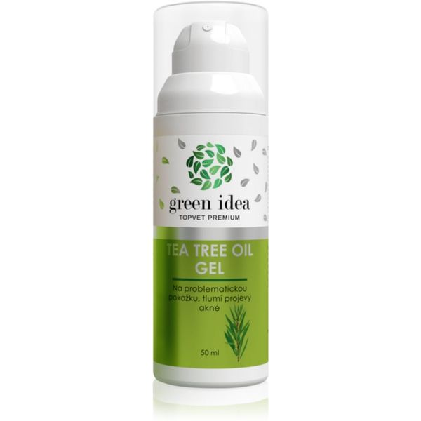 Green Idea Green Idea Topvet Premium Tea Tree oil gel za problematično lice 50 ml