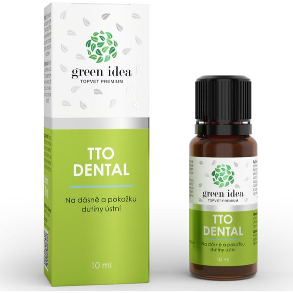 Green Idea Green Idea Topvet Premium TTO DENTAL biljni pripravak za desni i sluznicu usne šupljine 10 ml
