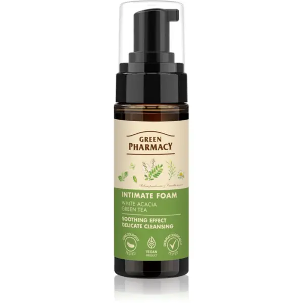 Green Pharmacy Green Pharmacy Acaccia & Tea pjena za intimnu higijenu 150 ml