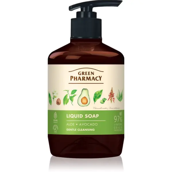 Green Pharmacy Green Pharmacy Aloe & Avocado tekući sapun za ruke 460 ml