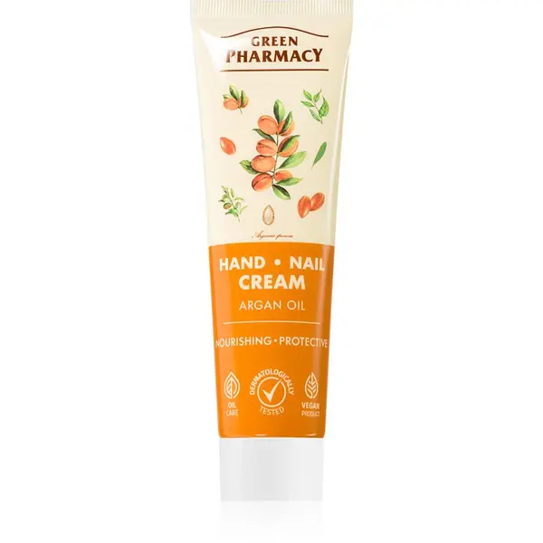 Green Pharmacy Green Pharmacy Argan Hand Cream hranjiva i zaštitna krema za ruke i nokte 100 ml