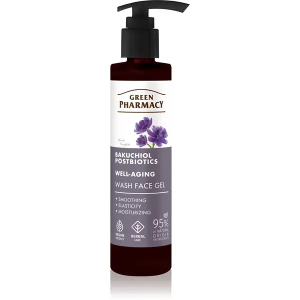 Green Pharmacy Green Pharmacy Bakuchiol & Postbiotics Face Wash Gel gel za pranje lica 200 ml