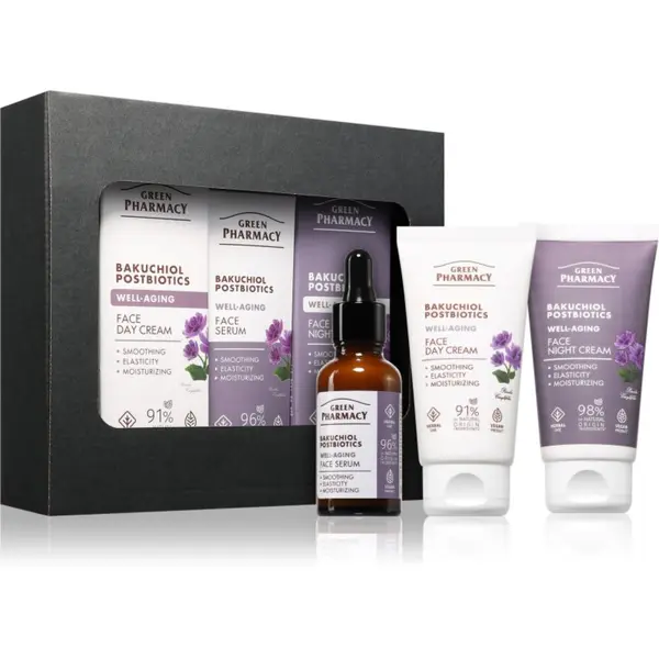 Green Pharmacy Green Pharmacy Bakuchiol & Postbiotics Set poklon set protiv starenja lica