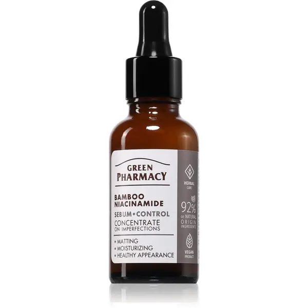 Green Pharmacy Green Pharmacy Bamboo & Niacinamide Face Serum intenzivni hidratantni serum 30 ml