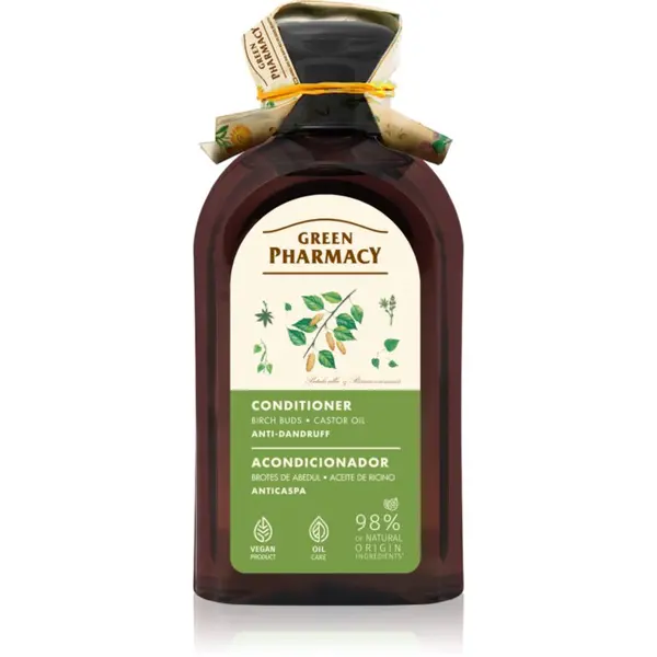 Green Pharmacy Green Pharmacy Birch Buds & Castol Oil Conditioner regenerator protiv peruti 300 ml
