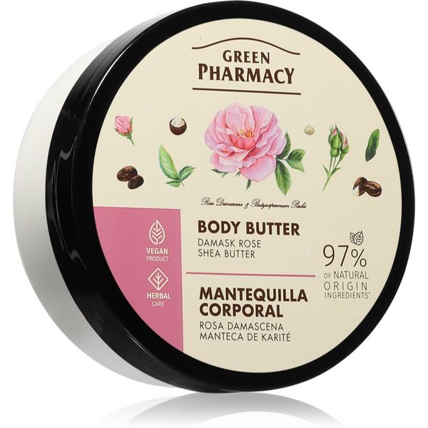 Green Pharmacy Green Pharmacy Body Care Damask Rose & Shea Butter intenzivno hidratantni maslac za tijelo 200 ml