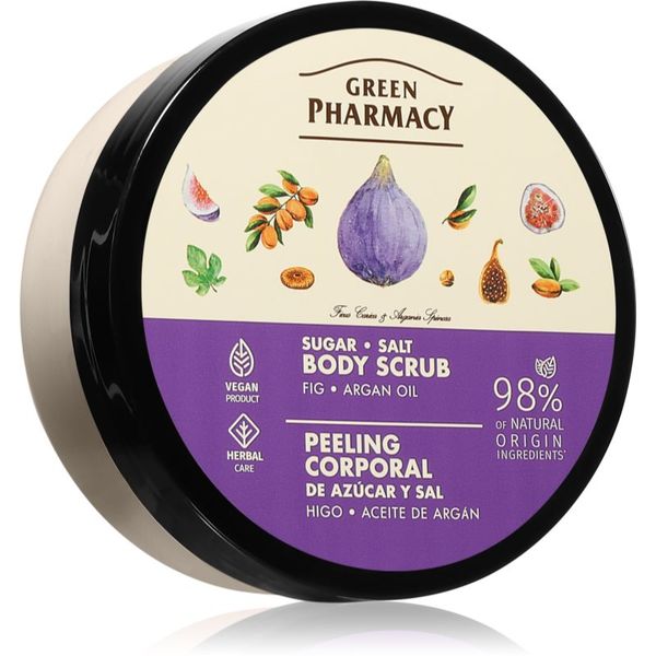 Green Pharmacy Green Pharmacy Body Care Fig & Argan Oil šećerni peeling za tijelo 200 ml