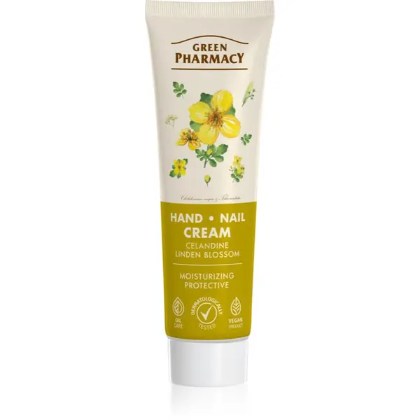 Green Pharmacy Green Pharmacy Celandine & Linden krema za ruke i nokte 100 ml