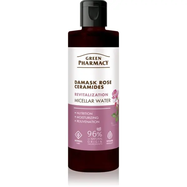 Green Pharmacy Green Pharmacy Damask Rose & Ceramides Micellar Water micelarna voda za čišćenje 200 ml