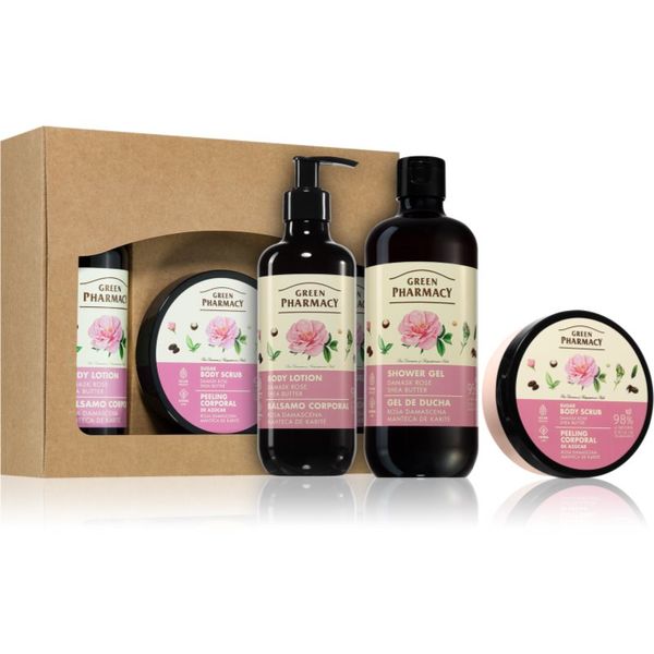 Green Pharmacy Green Pharmacy Damask Rose & Shea Butter SET poklon set