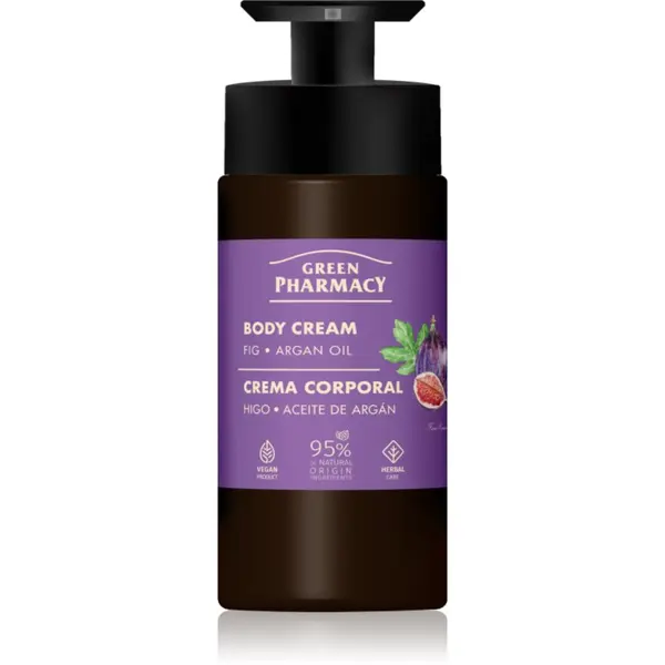 Green Pharmacy Green Pharmacy Fig & Argan Oil krema za tijelo 739 ml